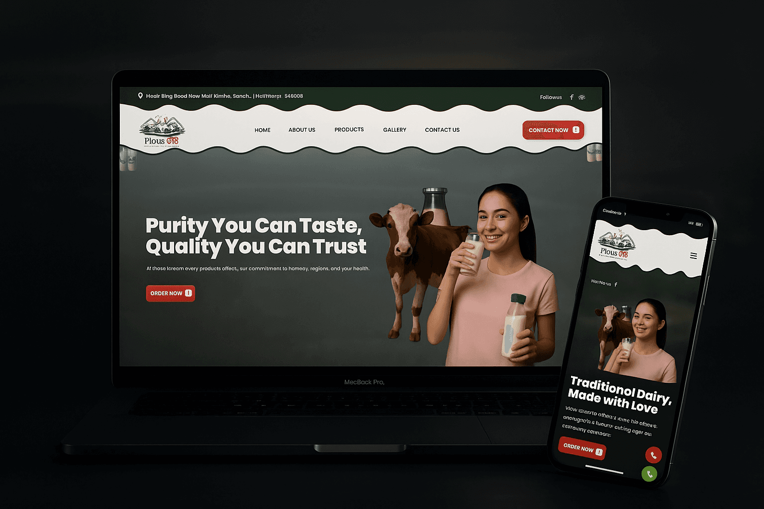 Pious Ksheer — Pure Cow Milk & Traditional Dairy Brand