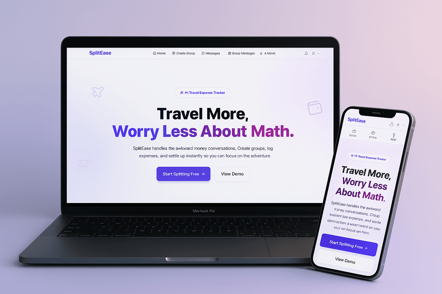 SplitEase — Smart Group Expense Management with AI